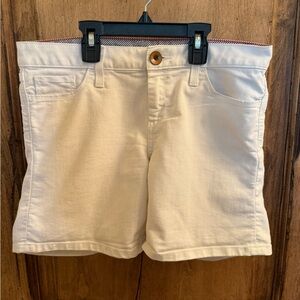 Banana Republic White Summer Shorts
